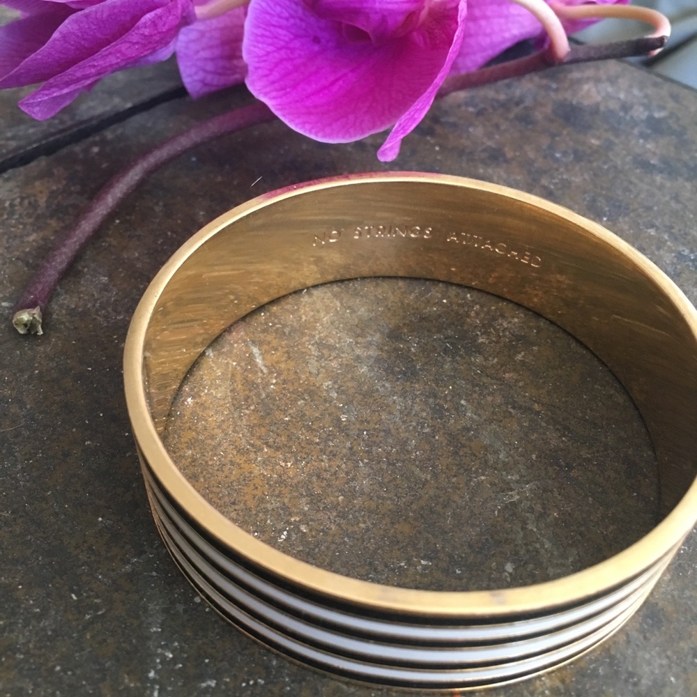 Kate Spade Striped Bangle